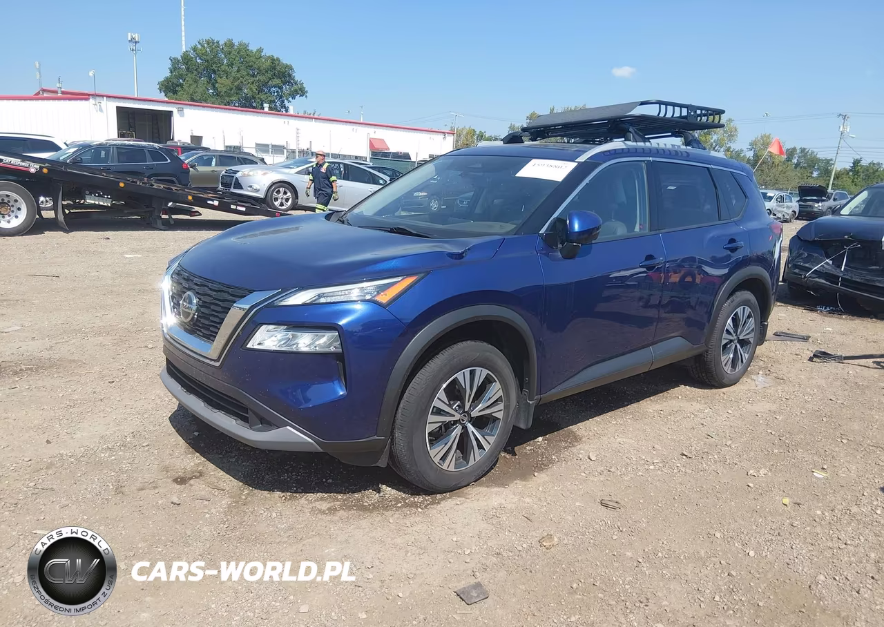 2021 Nissan Rogue Sv Intelligent Awd VIN:JN8AT3BB2MW227919 - 2
