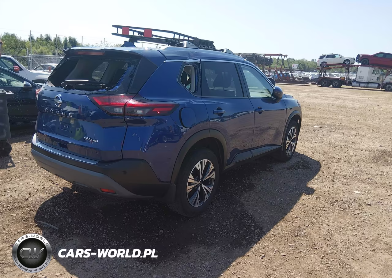 2021 Nissan Rogue Sv Intelligent Awd VIN:JN8AT3BB2MW227919 - 4