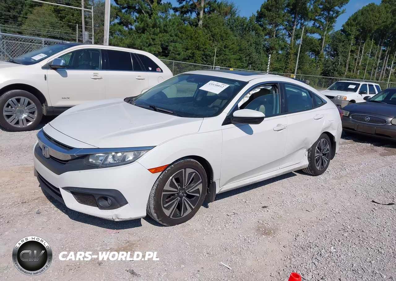 2017 Honda Civic Ex-T VIN:19XFC1F48HE015575 - 2