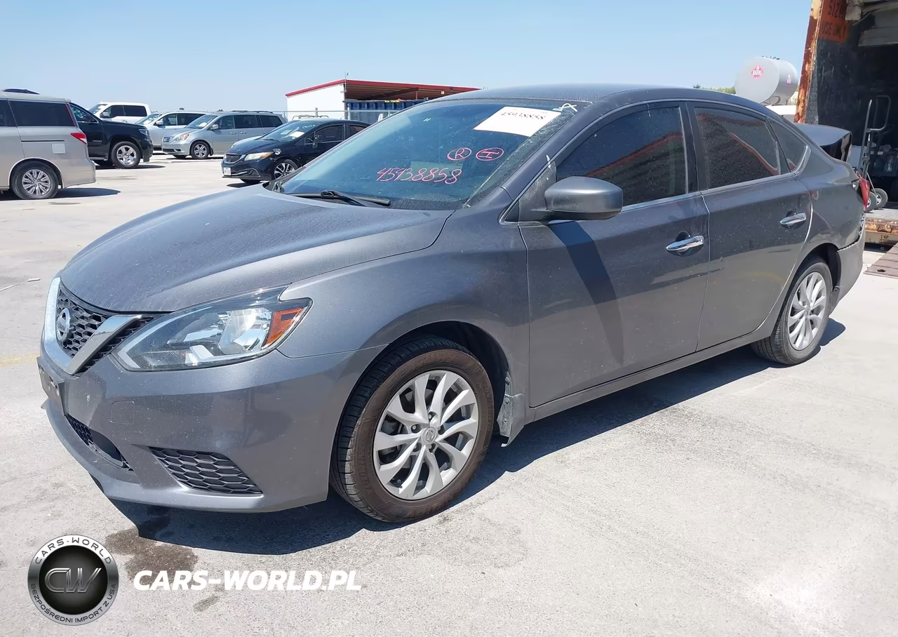 2018 Nissan Sentra Sv VIN:3N1AB7APXJL660587 - 2