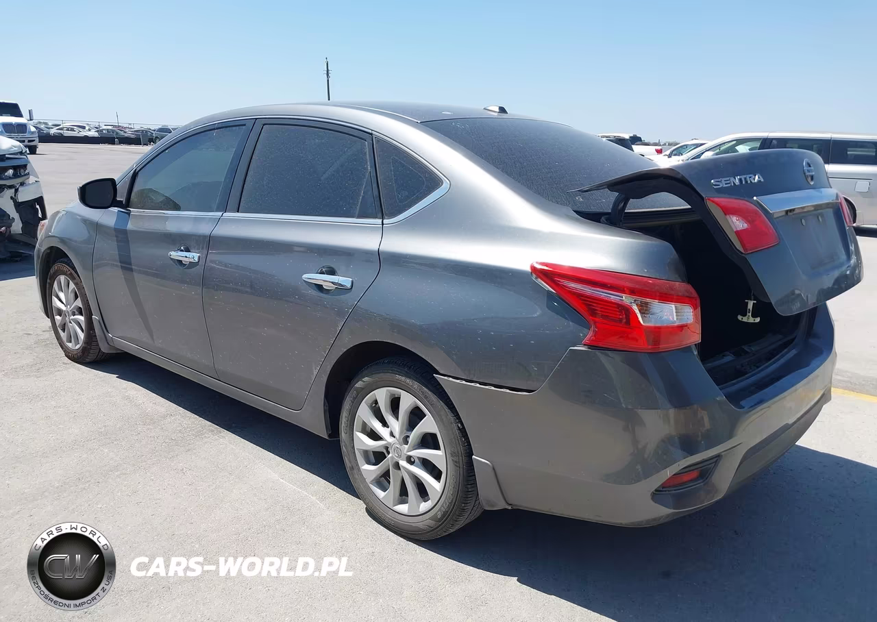 2018 Nissan Sentra Sv VIN:3N1AB7APXJL660587 - 3