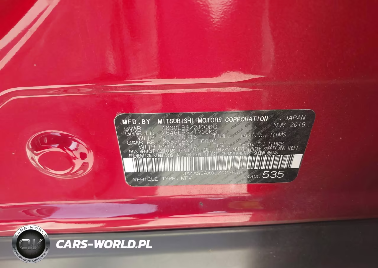 2020 Mitsubishi Eclipse Cross Es 1.5T VIN:JA4AS3AA0LZ022856 - 9