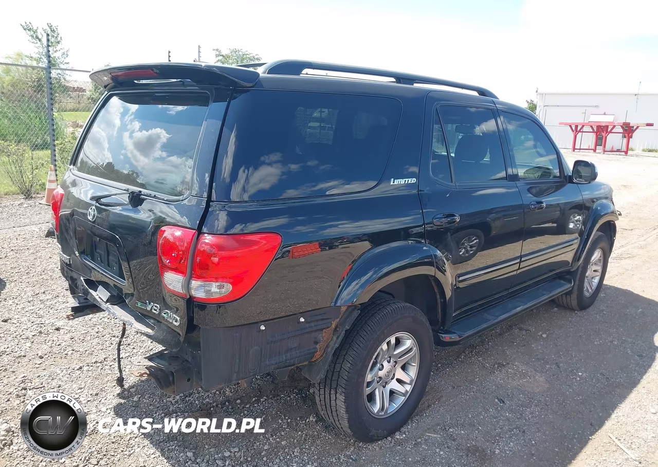 2007 Toyota Sequoia Limited VIN:5TDBT48AX7S280408 - 4