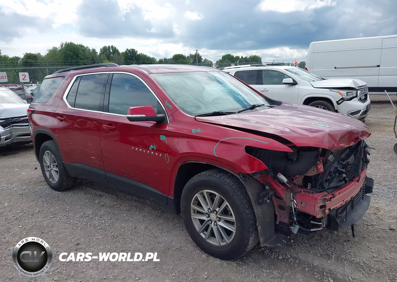 2022 Chevrolet Traverse Awd Lt Cloth VIN:1GNEVGKW6NJ128334 - 1