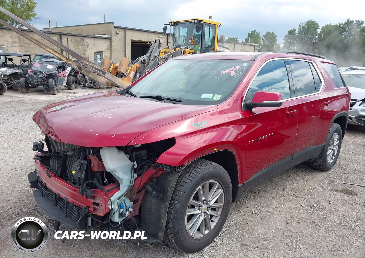 2022 Chevrolet Traverse Awd Lt Cloth VIN:1GNEVGKW6NJ128334 - 2
