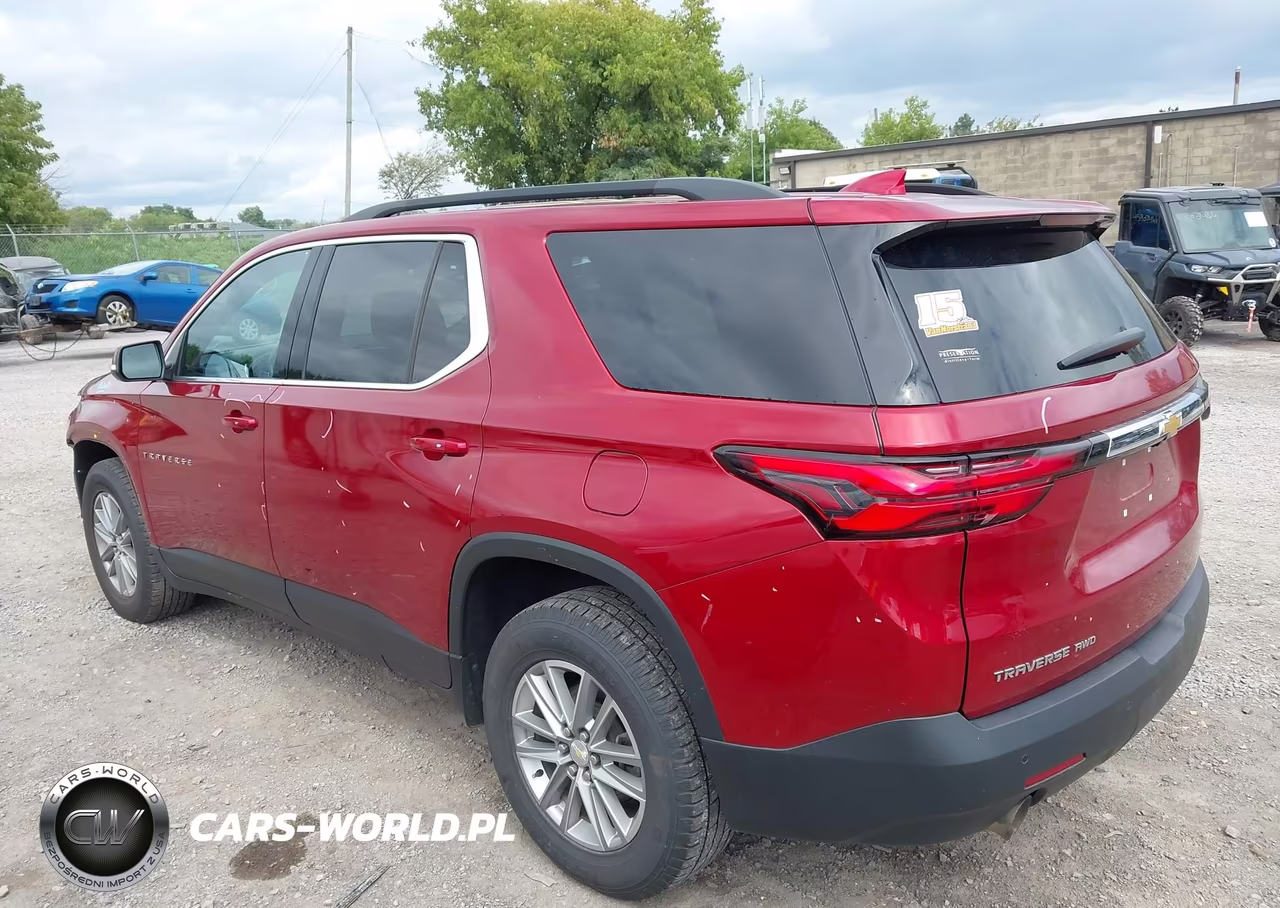 2022 Chevrolet Traverse Awd Lt Cloth VIN:1GNEVGKW6NJ128334 - 3