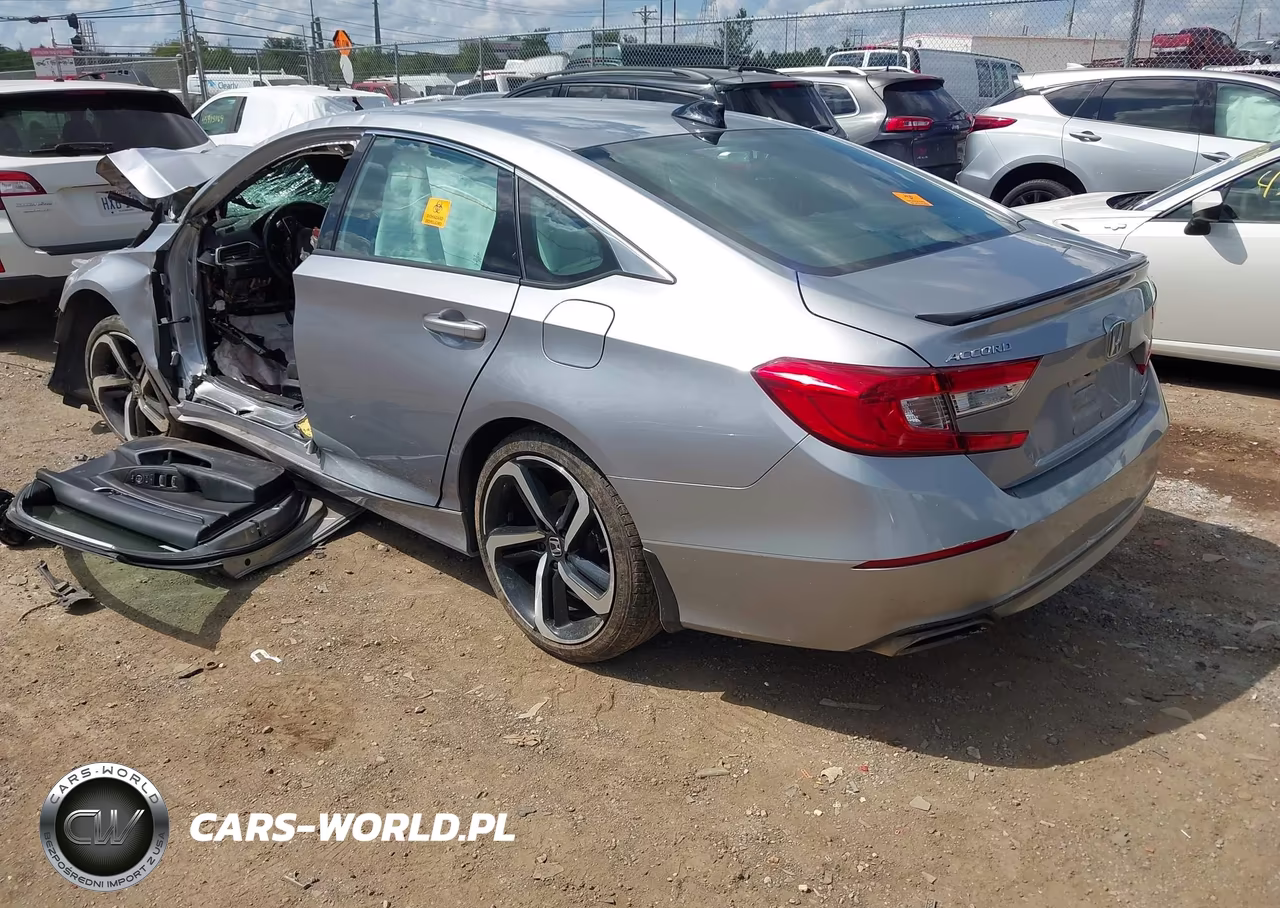 2022 Honda Accord Sport VIN:1HGCV1F30NA074091 - 3