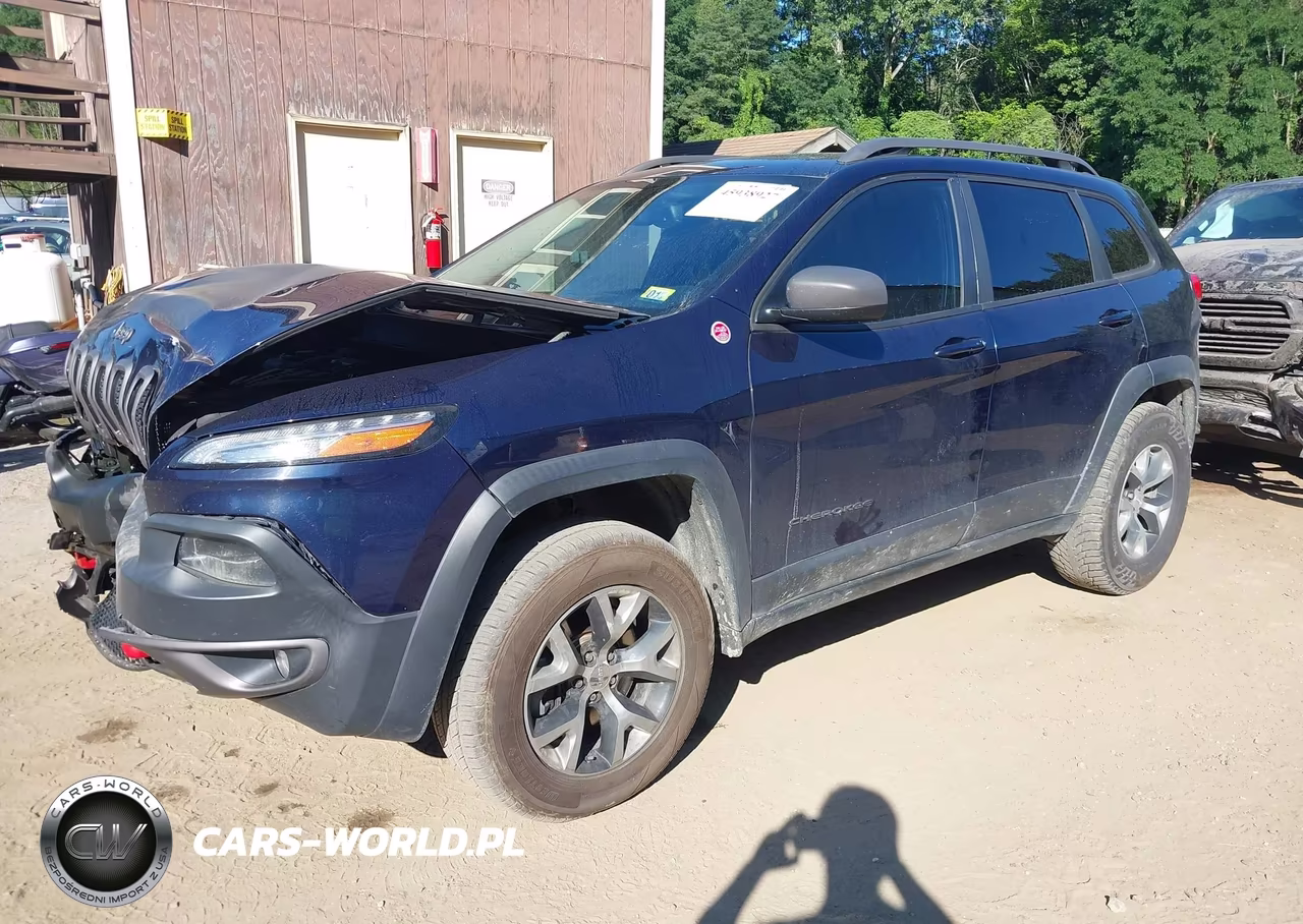 2016 Jeep Cherokee Trailhawk VIN:1C4PJMBS7GW335510 - 2