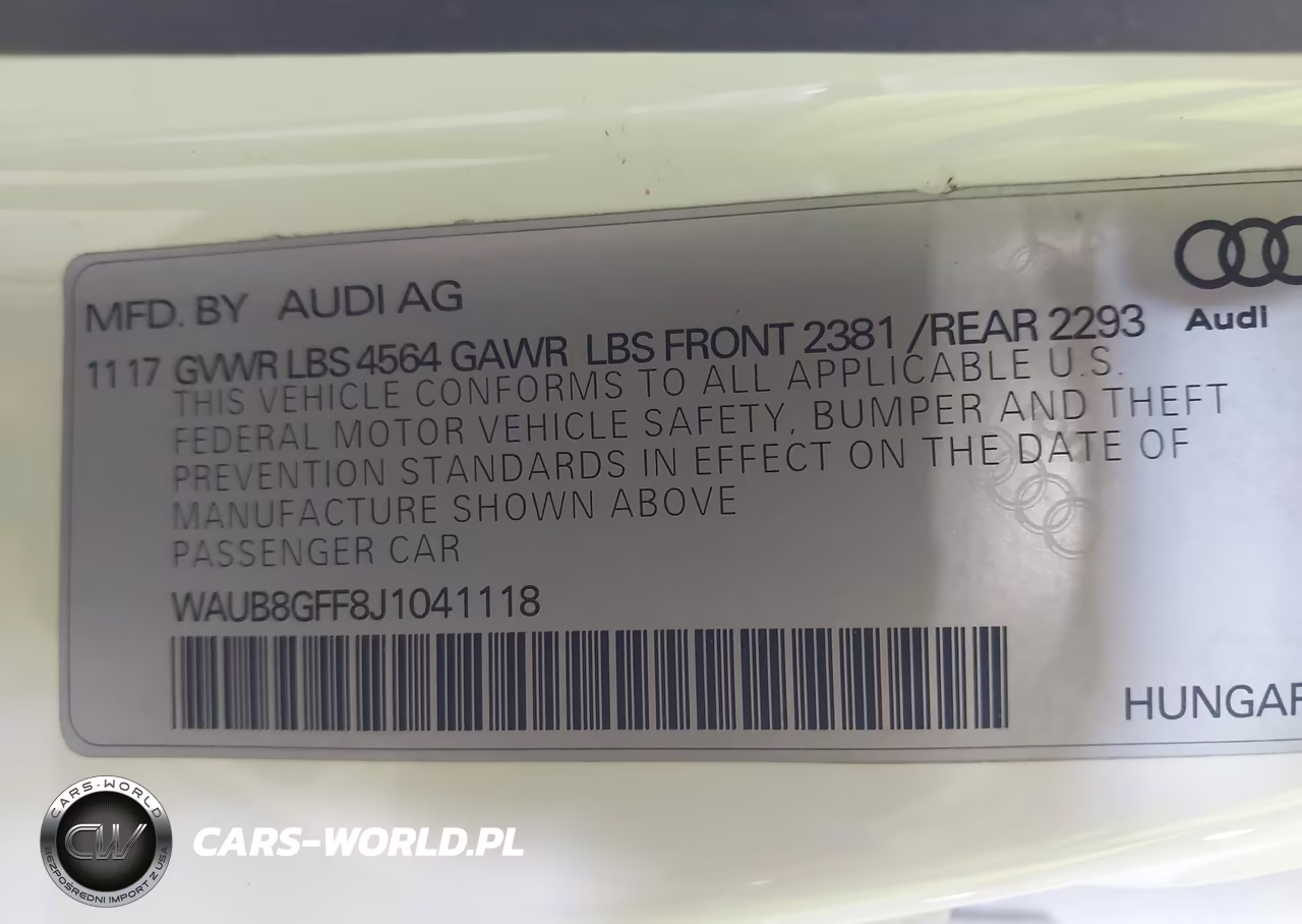2018 Audi A3 2.0T Premium-2.0T Tech Premium VIN:WAUB8GFF8J1041118 - 9