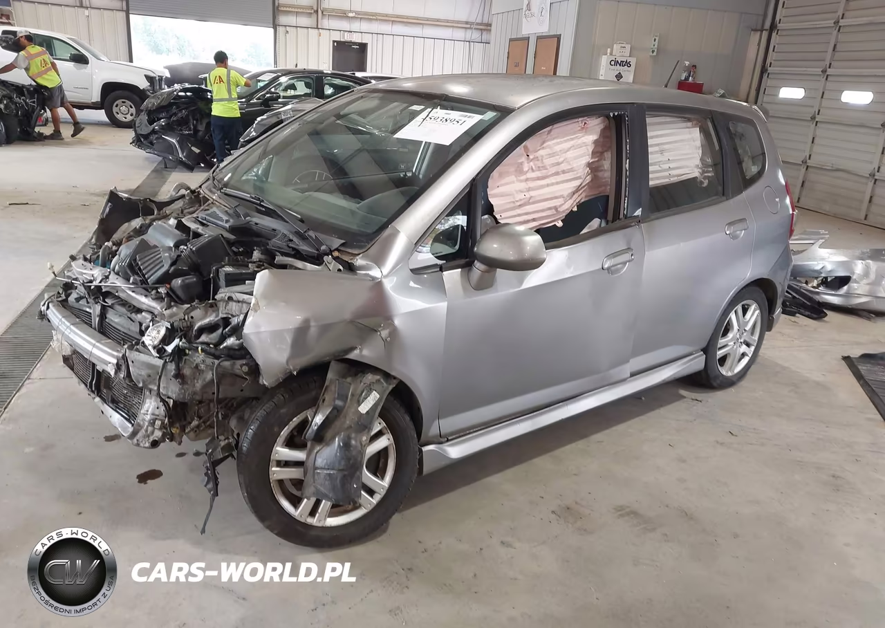 2007 Honda Fit Sport VIN:JHMGD386X7S028592 - 2