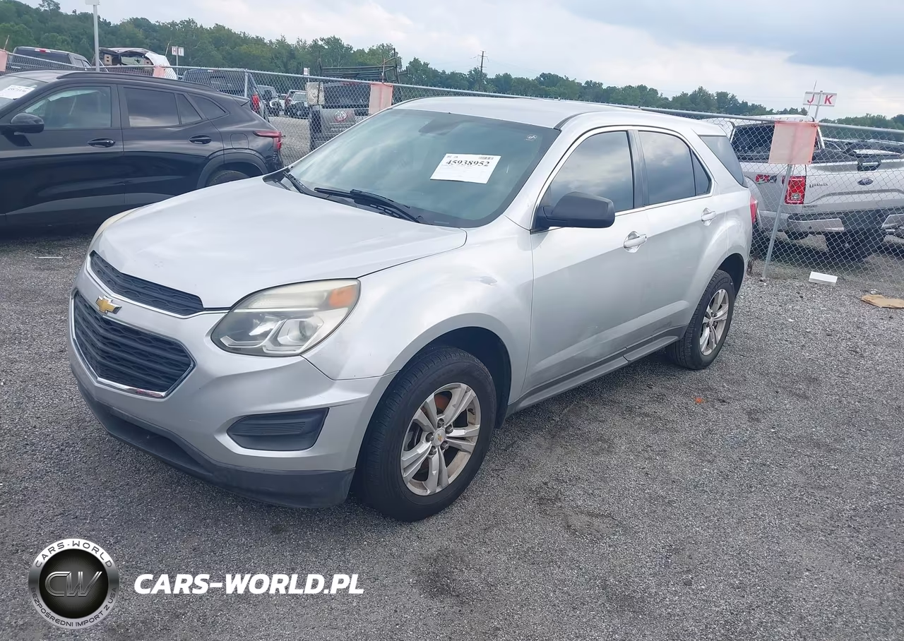 2017 Chevrolet Equinox Ls VIN:2GNALBEK7H1607733 - 2
