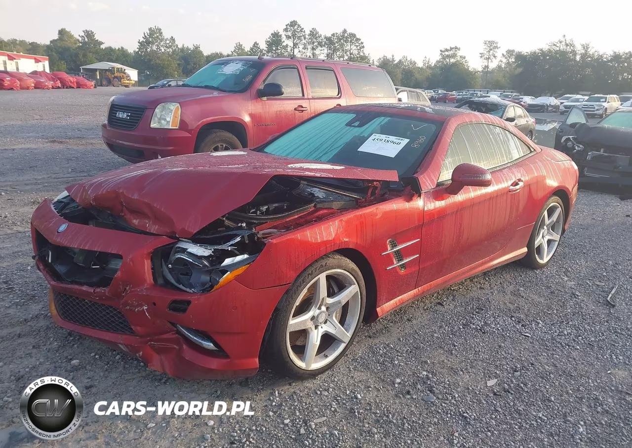 2014 Mercedes-Benz Sl 550 VIN:WDDJK7DA4EF026962 - 2