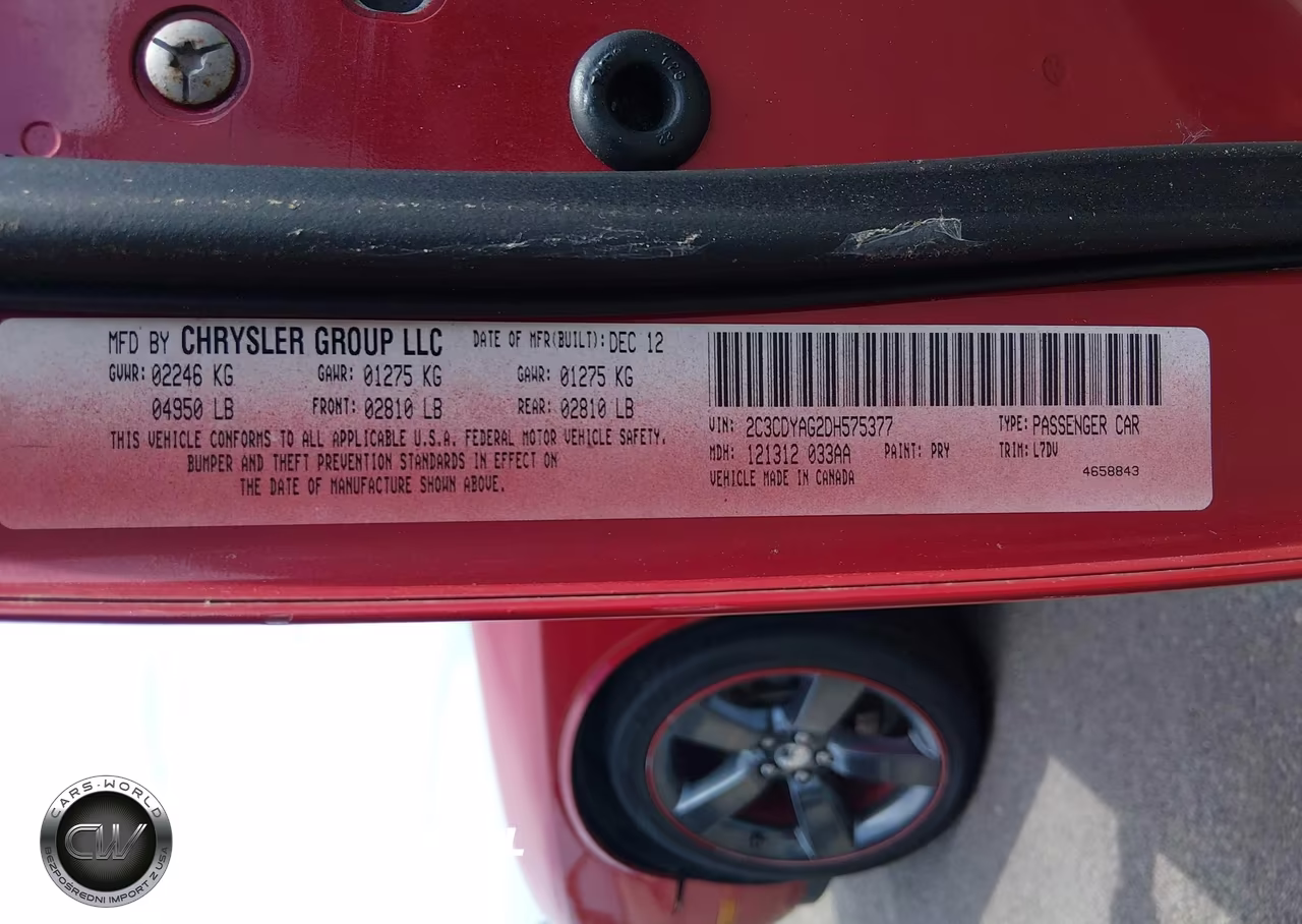 2013 Dodge Challenger Sxt VIN:2C3CDYAG2DH575377 - 9