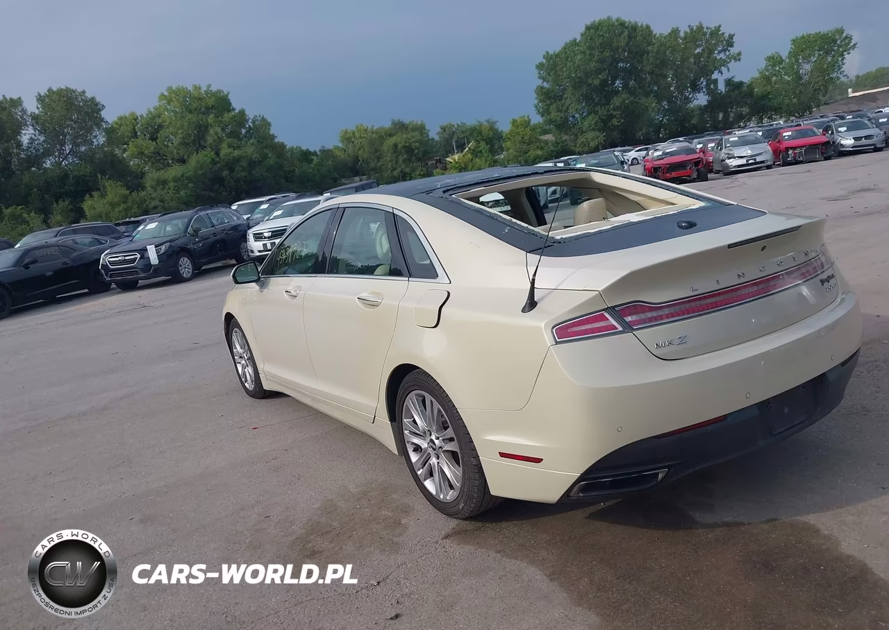 2014 Lincoln Mkz VIN:3LN6L2G91ER801928 - 3