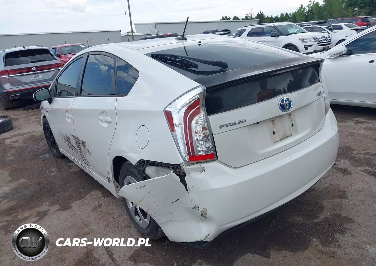 2012 Toyota Prius Four VIN:JTDKN3DU9C5389396 - 3