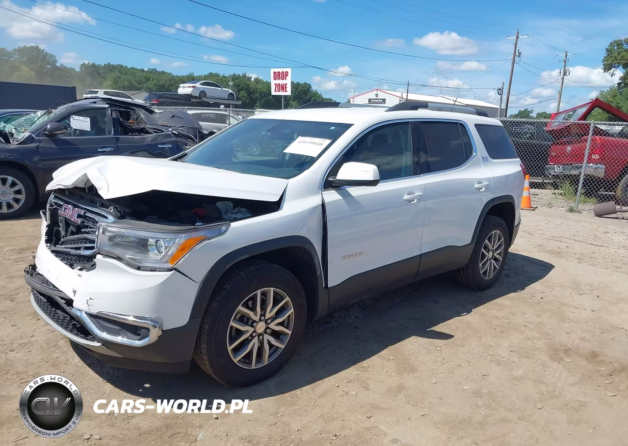 2019 GMC Acadia Sle-2 VIN:1GKKNSLAXKZ284055 - 2