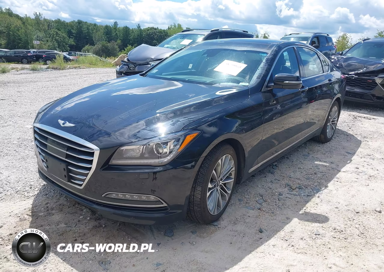 2017 Genesis G80 3.8 VIN:KMHGN4JE7HU192454 - 2