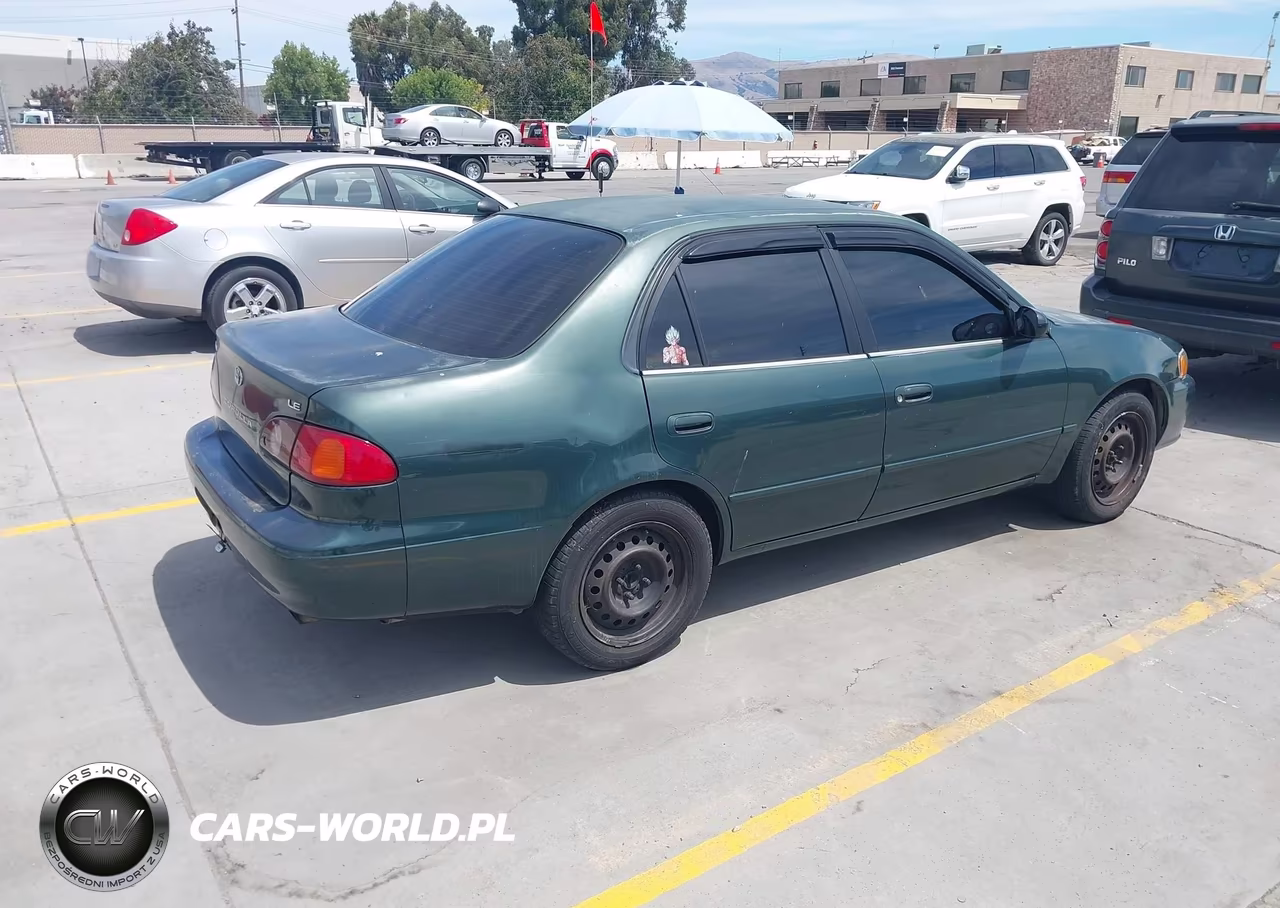 2002 Toyota Corolla Le VIN:1NXBR12E82Z621894 - 4