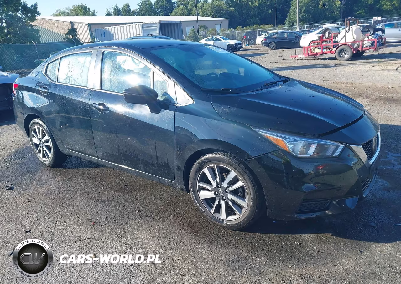 2021 Nissan Versa Sv Xtronic Cvt VIN:3N1CN8EV5ML845830 - 1
