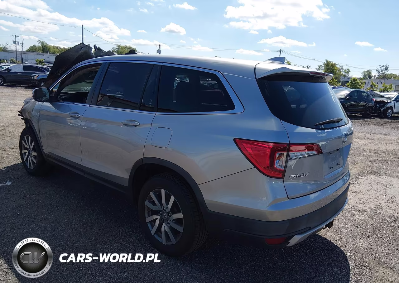 2019 Honda Pilot Ex-L VIN:5FNYF6H48KB007147 - 3