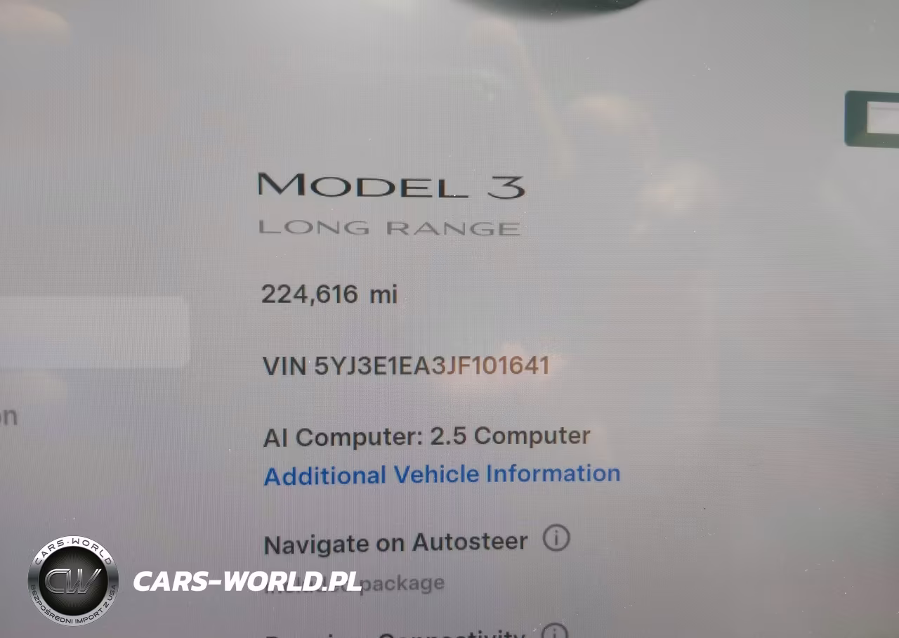2018 Tesla Model 3 Long Range-Mid Range VIN:5YJ3E1EA3JF101641 - 15