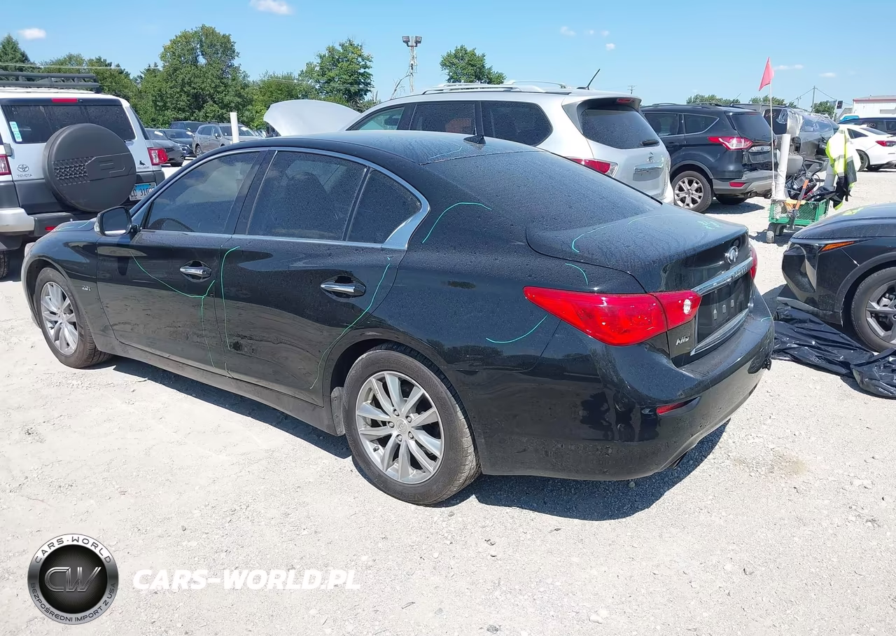 2016 Infiniti Q50 2.0T Base-2.0T Premium VIN:JN1CV7AR3GM252724 - 3