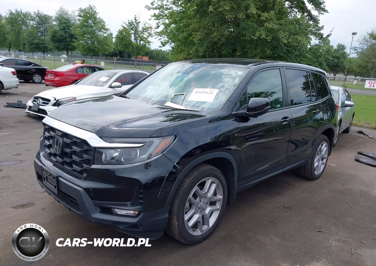 2024 Honda Passport Awd Ex-L VIN:5FNYF8H52RB015582 - 2