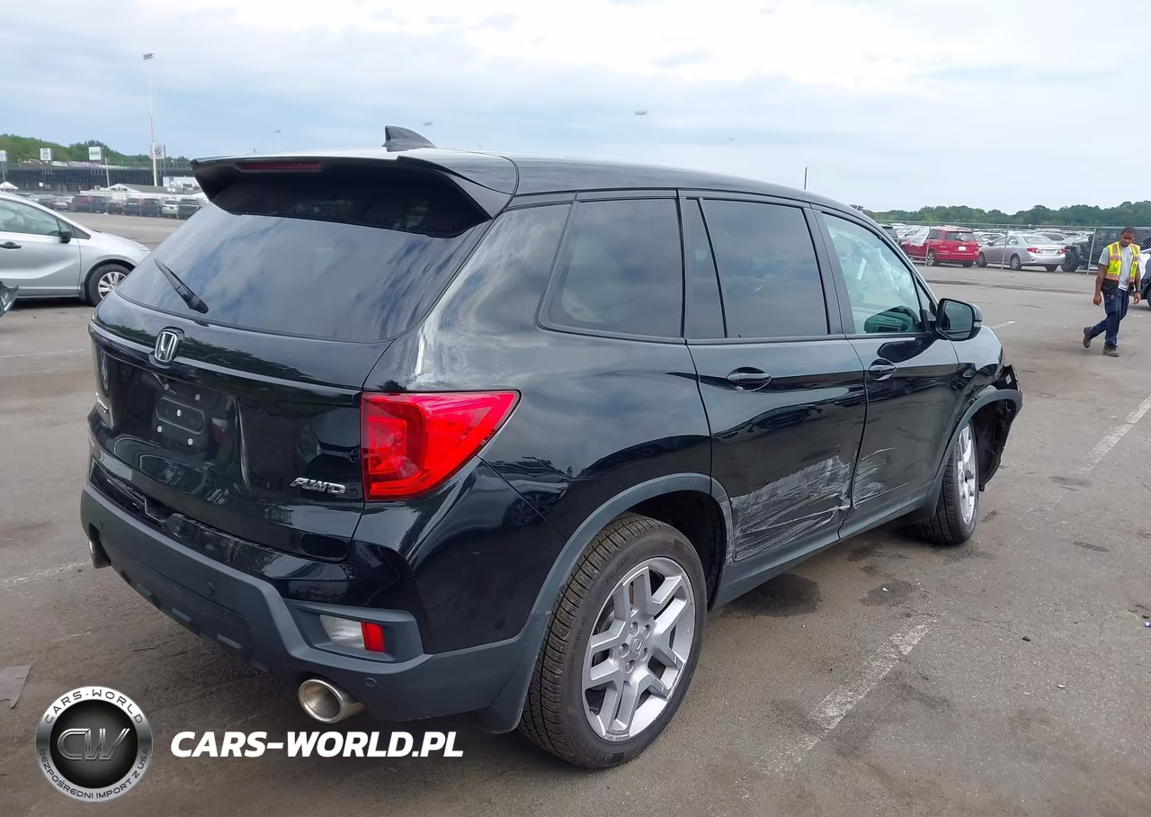 2024 Honda Passport Awd Ex-L VIN:5FNYF8H52RB015582 - 4