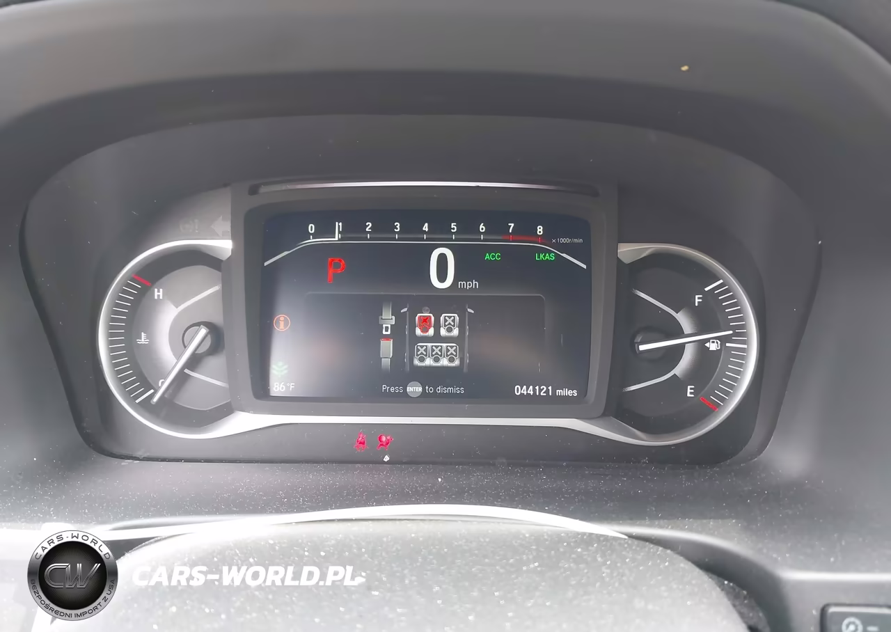 2024 Honda Passport Awd Ex-L VIN:5FNYF8H52RB015582 - 7