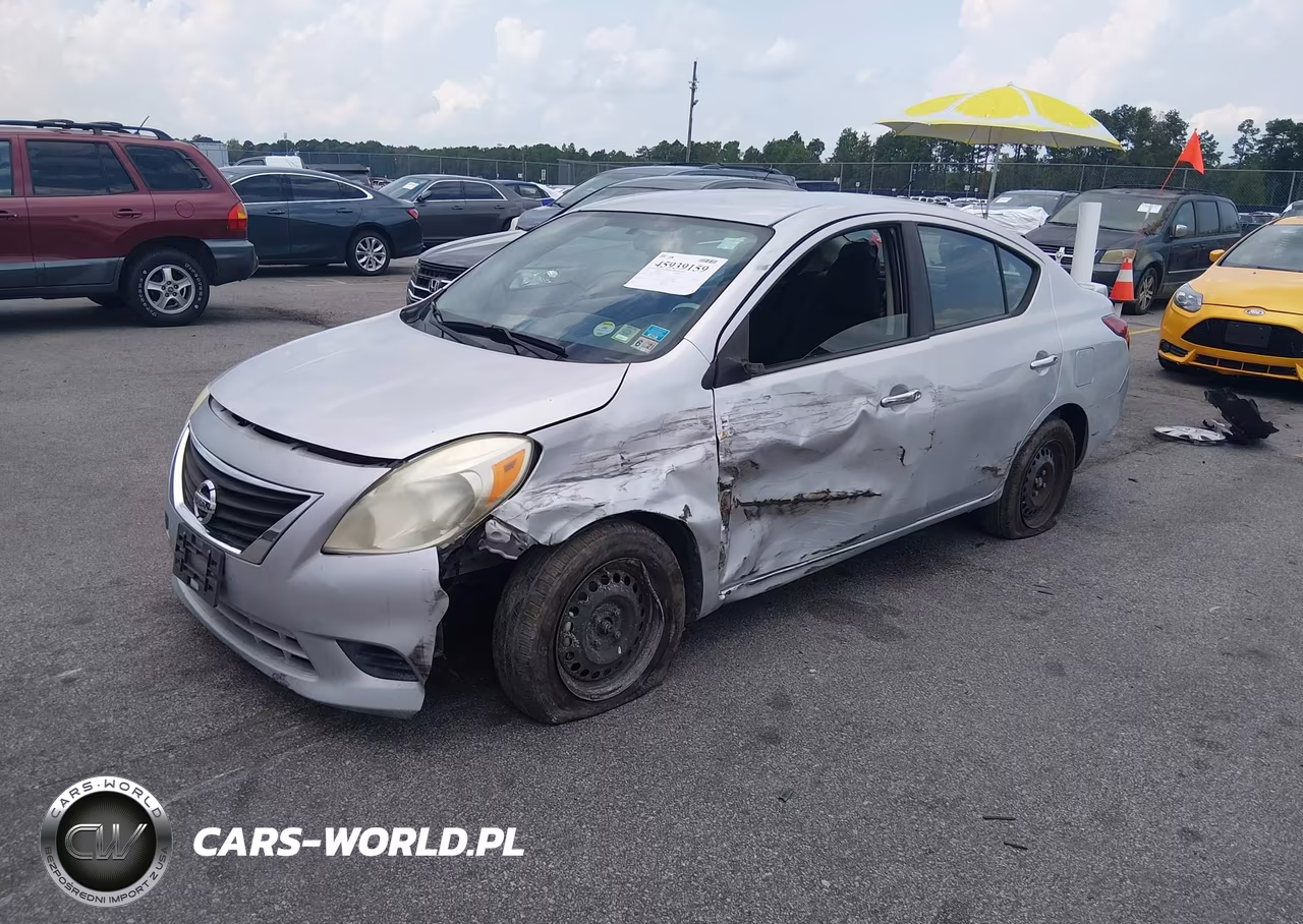 2013 Nissan Versa 1.6 Sv VIN:3N1CN7AP0DL865808 - 2