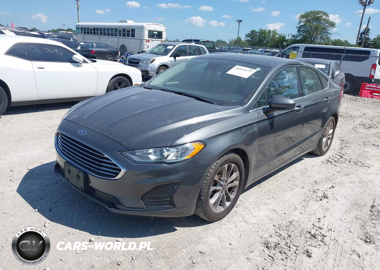2020 Ford Fusion Se VIN:3FA6P0HD7LR230464 - 2