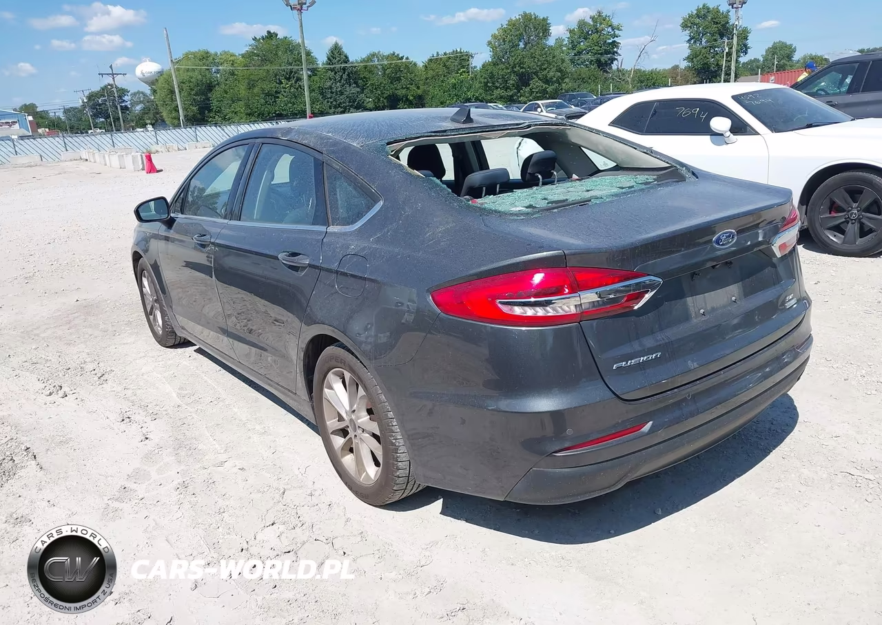 2020 Ford Fusion Se VIN:3FA6P0HD7LR230464 - 3