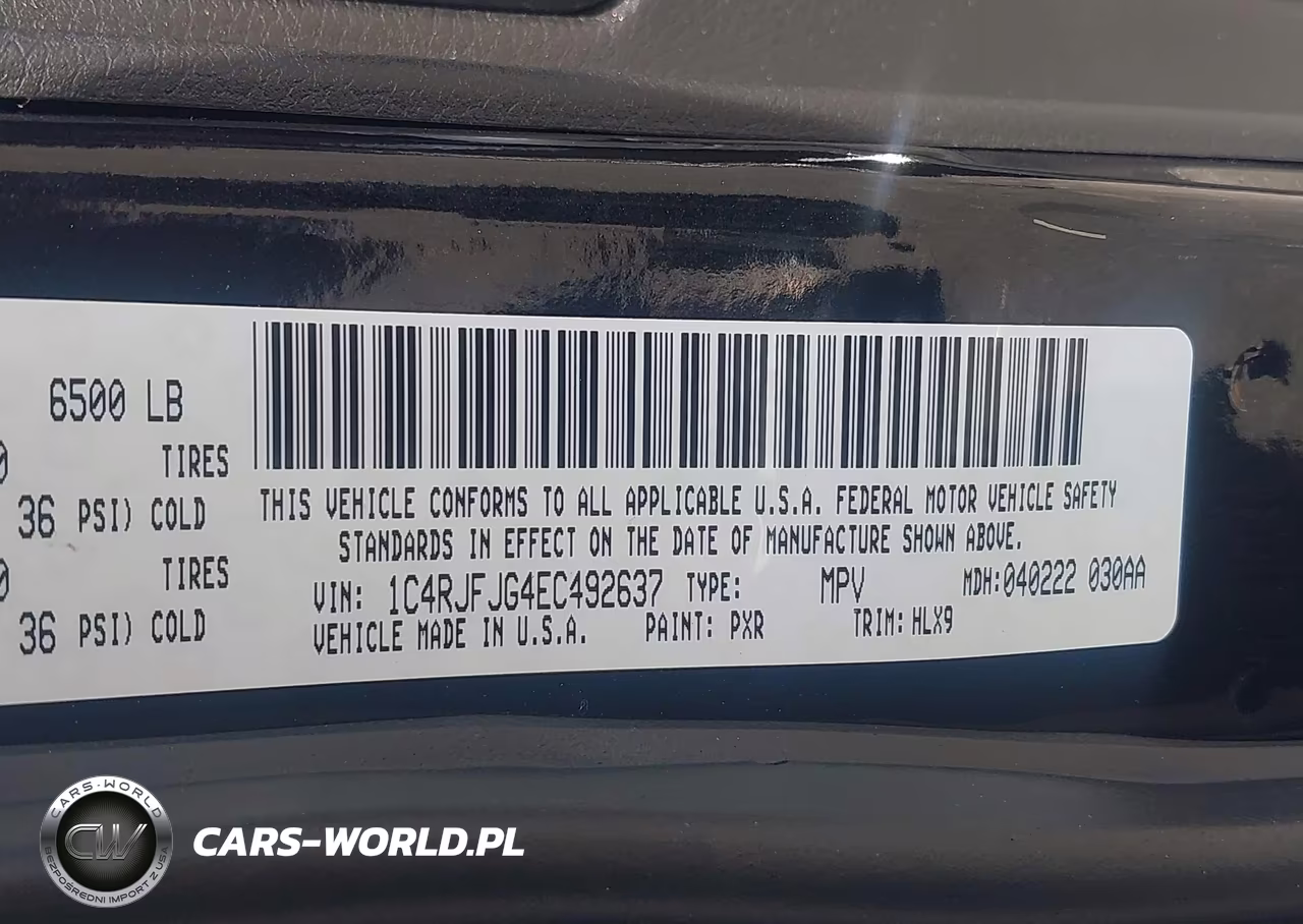 2014 Jeep Grand Cherokee Summit VIN:1C4RJFJG4EC492637 - 9