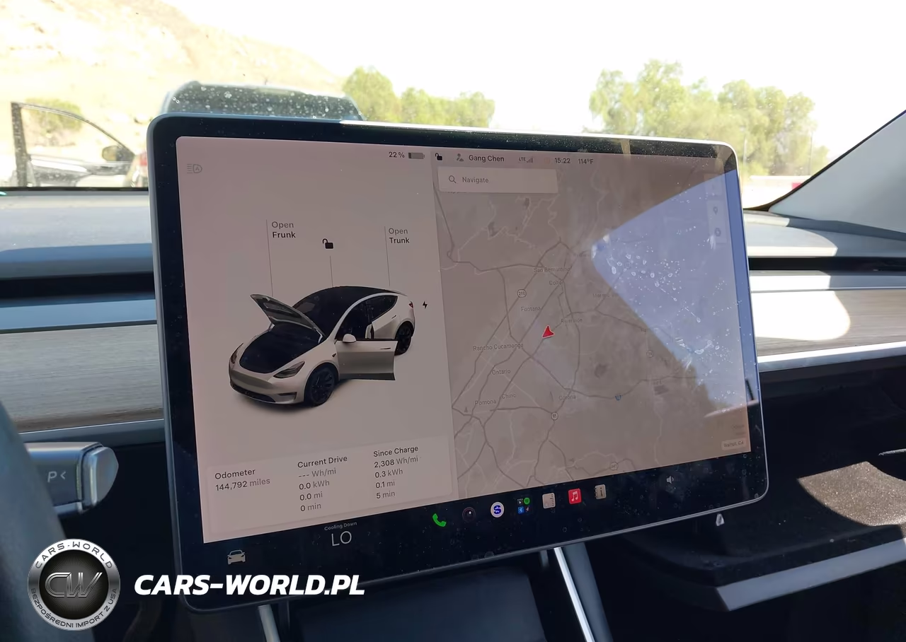 2021 Tesla Model Y Long Range Dual Motor All-Wheel Drive VIN:5YJYGDEE2MF112154 - 18