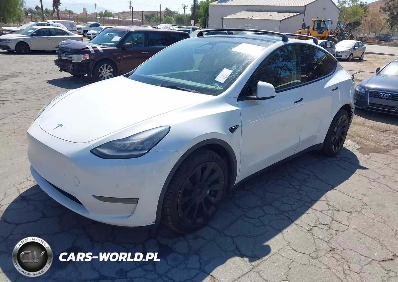 2021 Tesla Model Y Long Range Dual Motor All-Wheel Drive VIN:5YJYGDEE2MF112154 - 2