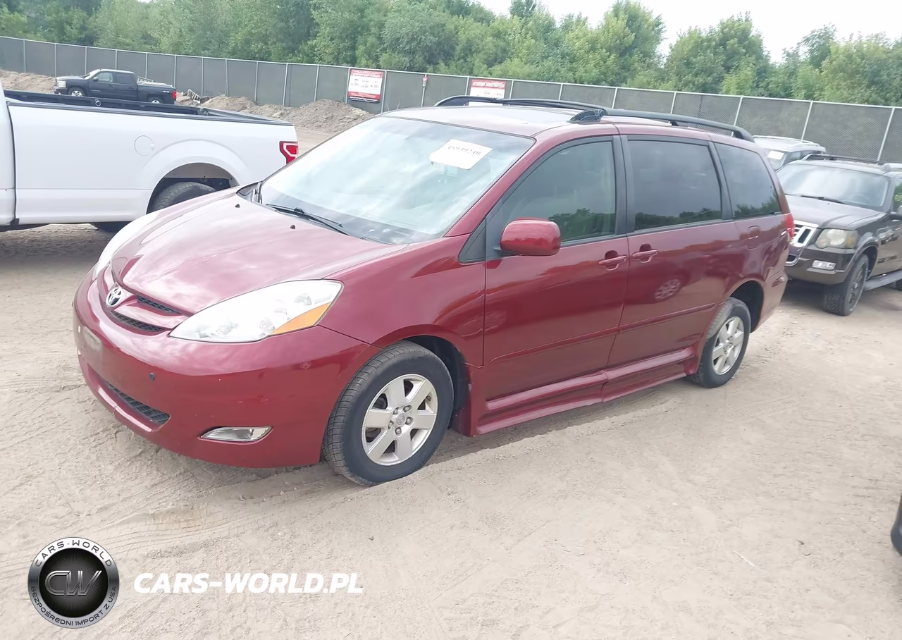 2007 Toyota Sienna Xle VIN:5TDZK22CX7S082055 - 2