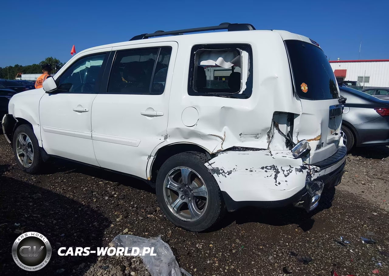 2015 Honda Pilot Se VIN:5FNYF4H37FB027990 - 3