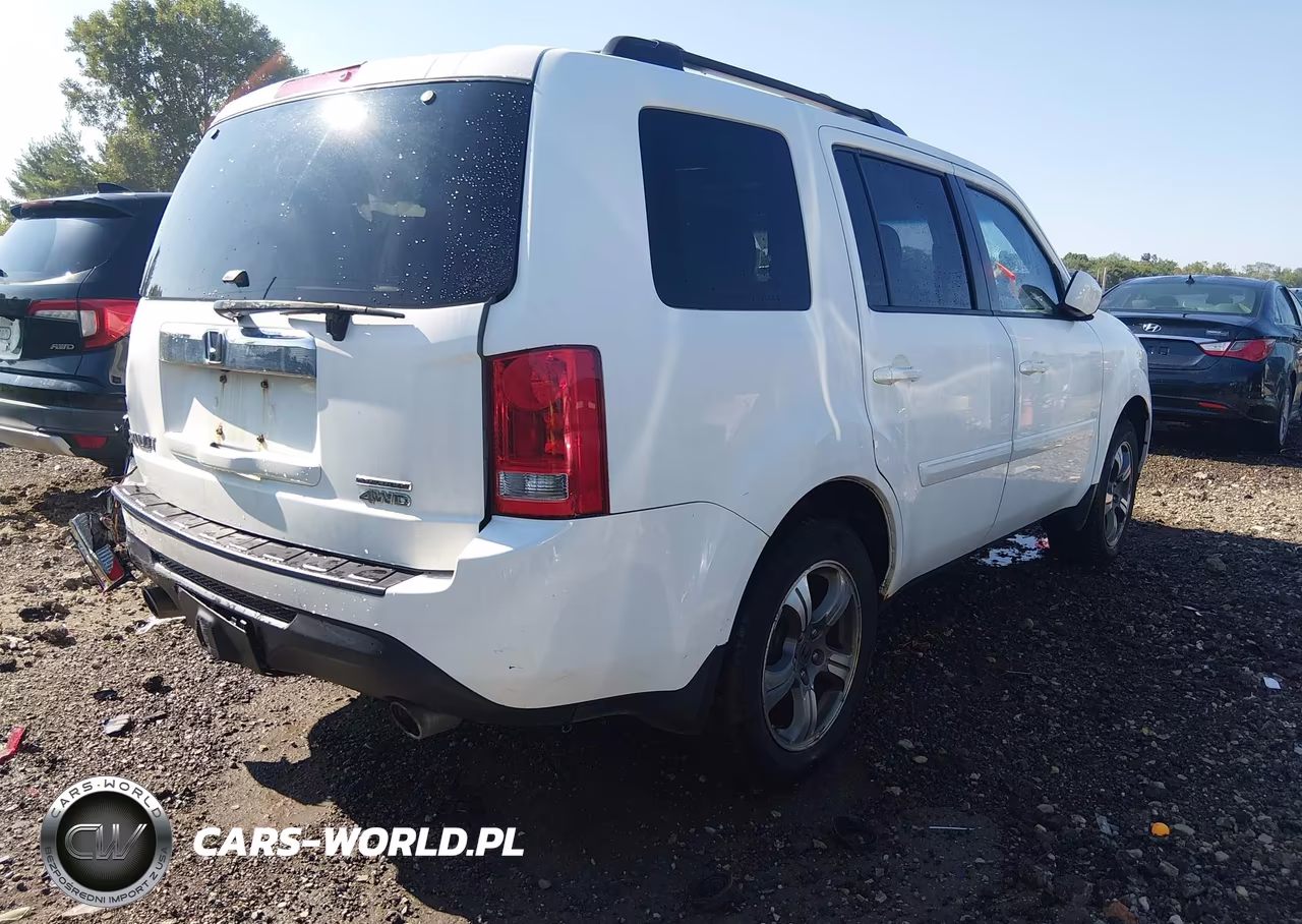 2015 Honda Pilot Se VIN:5FNYF4H37FB027990 - 4