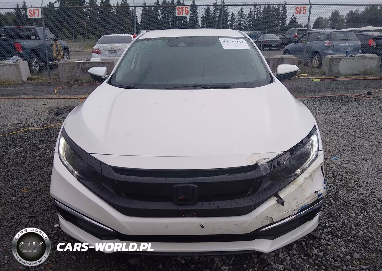 2020 Honda Civic Lx VIN:19XFC2F60LE201496 - 12