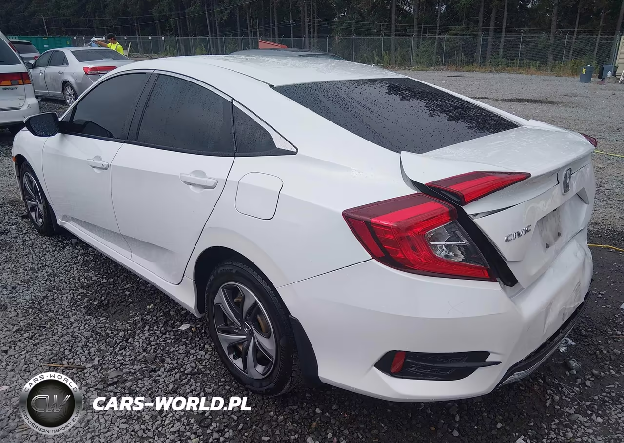 2020 Honda Civic Lx VIN:19XFC2F60LE201496 - 3