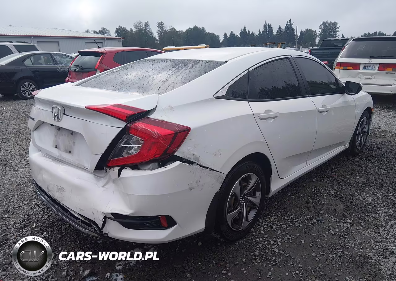 2020 Honda Civic Lx VIN:19XFC2F60LE201496 - 4