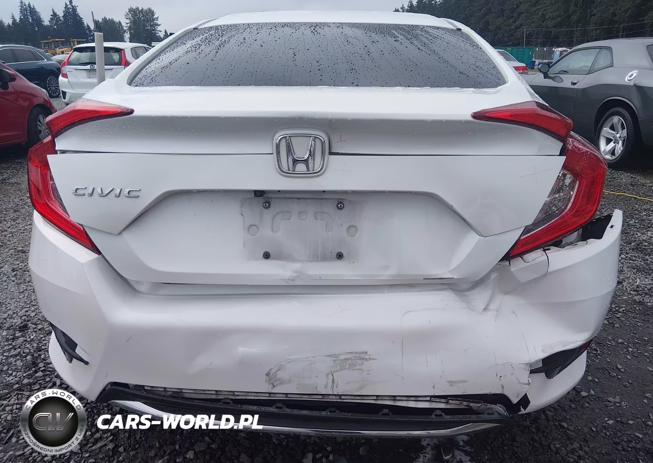 2020 Honda Civic Lx VIN:19XFC2F60LE201496 - 6