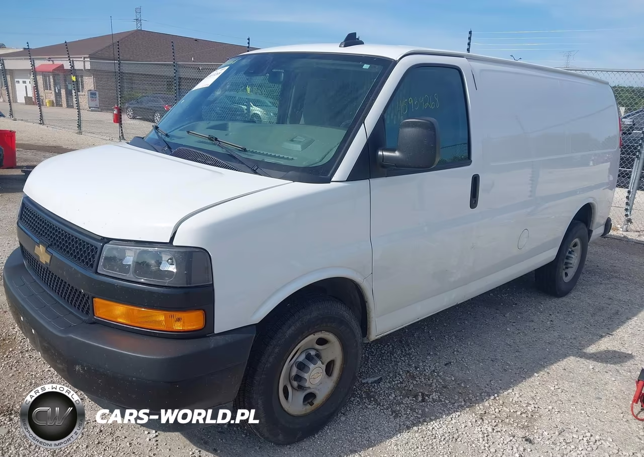 2021 Chevrolet Express Cargo Rwd 2500 Regular Wheelbase Wt VIN:1GCWGAFP9M1305318 - 2