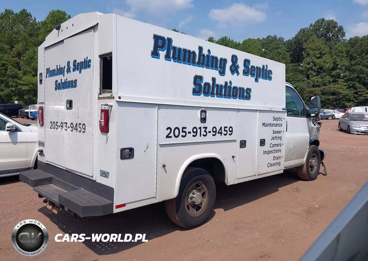 2019 Chevrolet Express Cutaway 4500 VIN:1GB0GRFG9K1366125 - 4