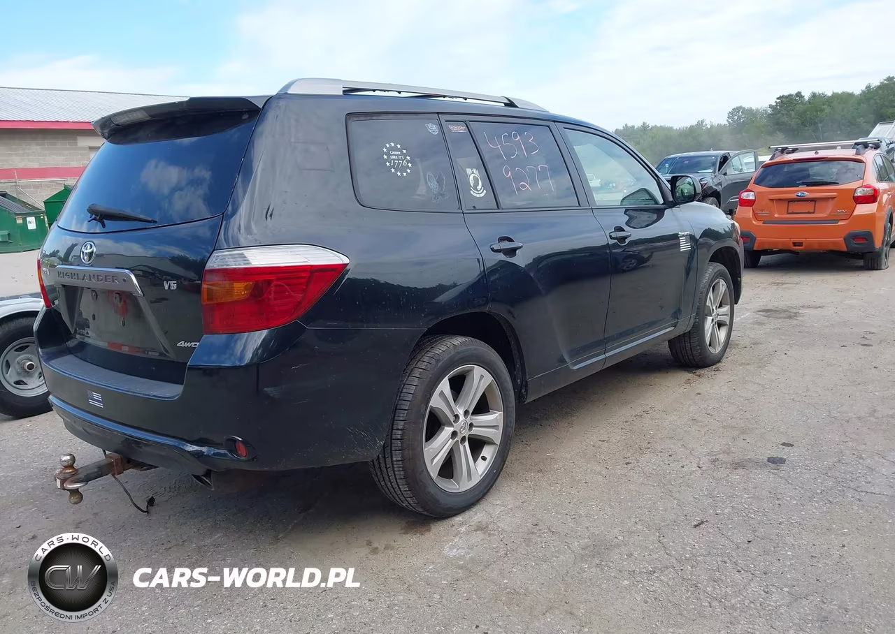 2008 Toyota Highlander Sport VIN:JTEES43A782048733 - 4