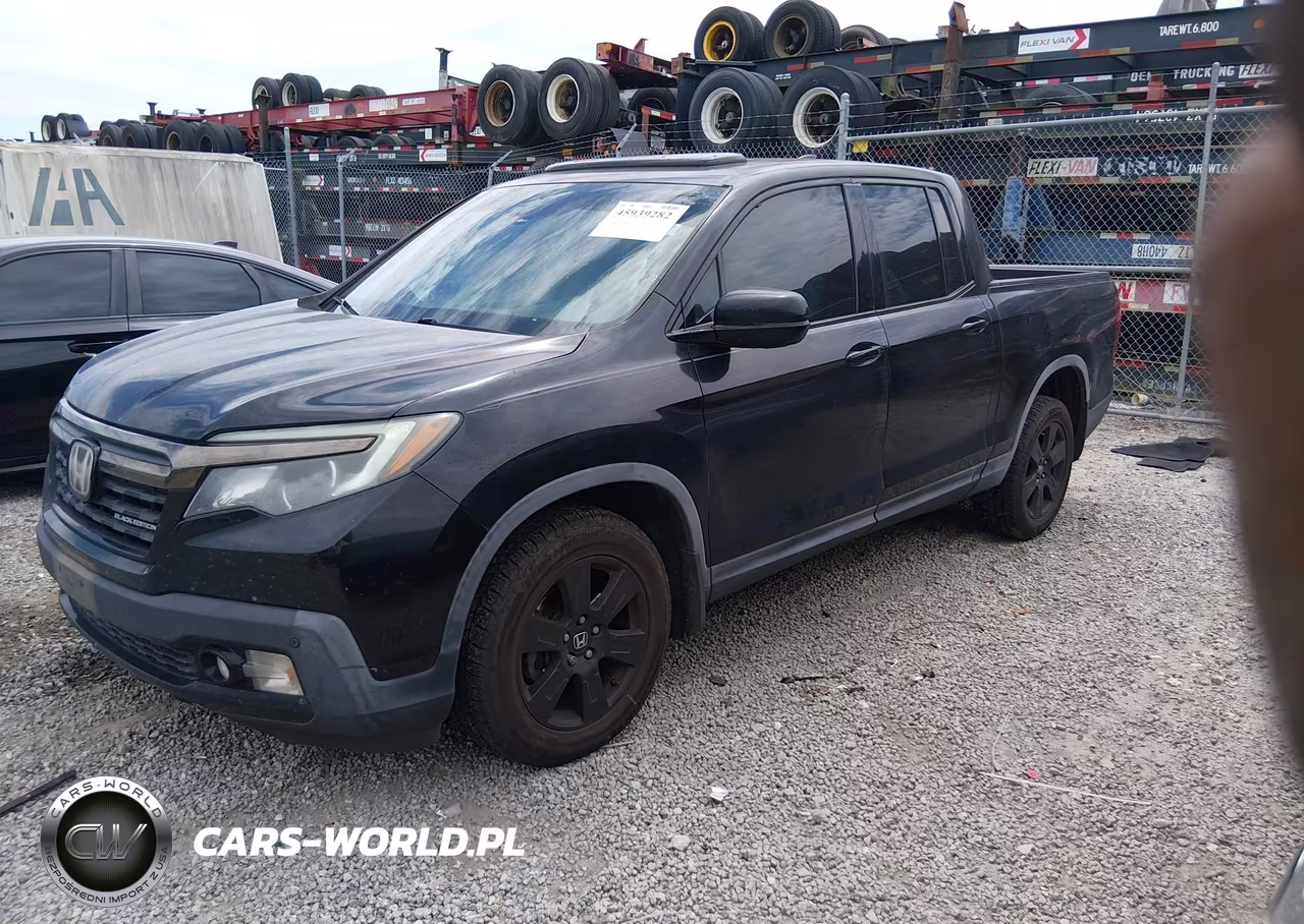 2017 Honda Ridgeline Black Edition VIN:5FPYK3F86HB006904 - 2