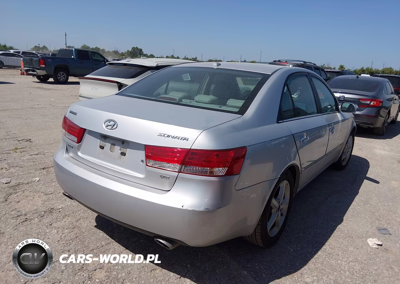 2008 Hyundai Sonata Limited V6-Se V6 VIN:5NPEU46F78H306544 - 4