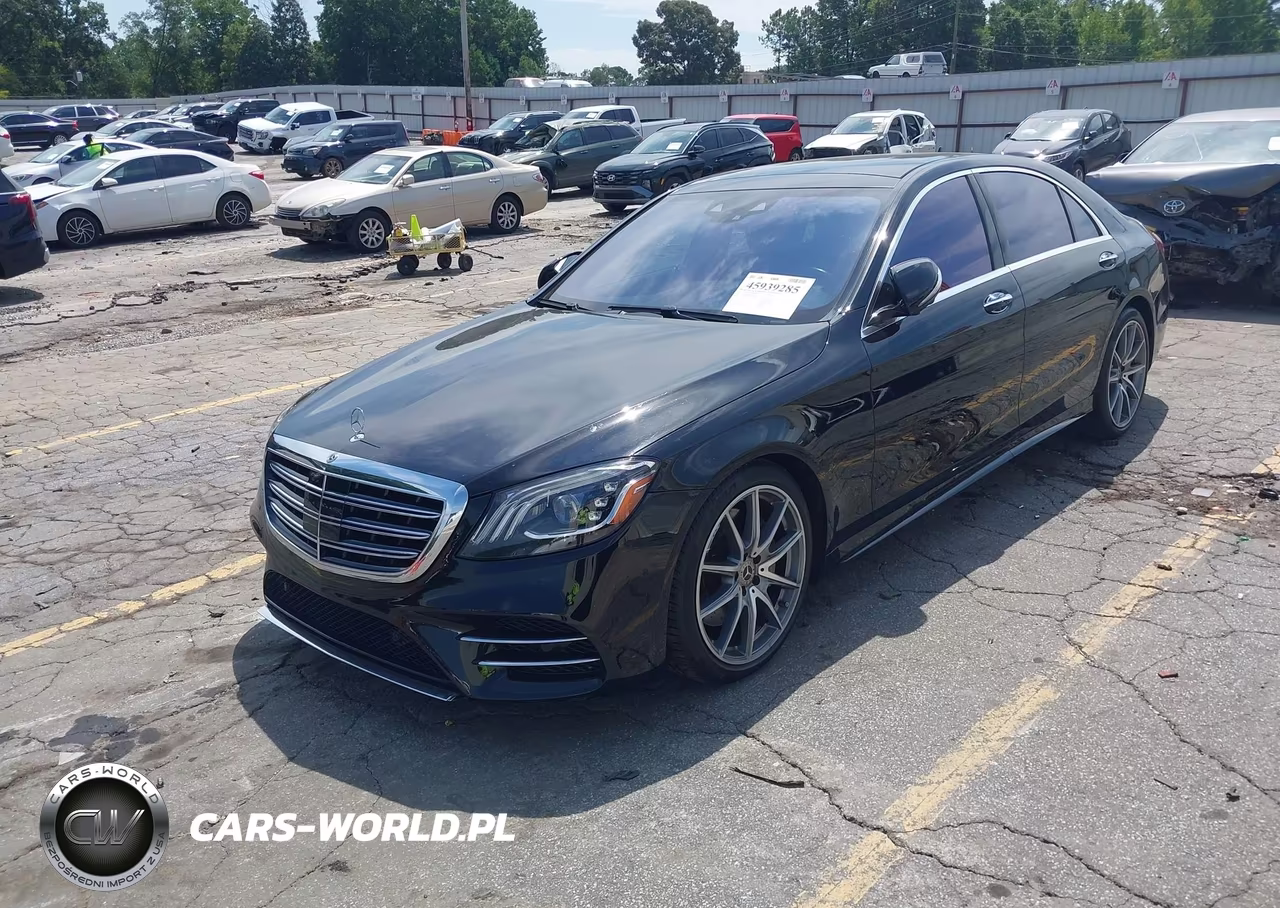 2019 Mercedes-Benz S 560 VIN:WDDUG8DB3KA425674 - 2