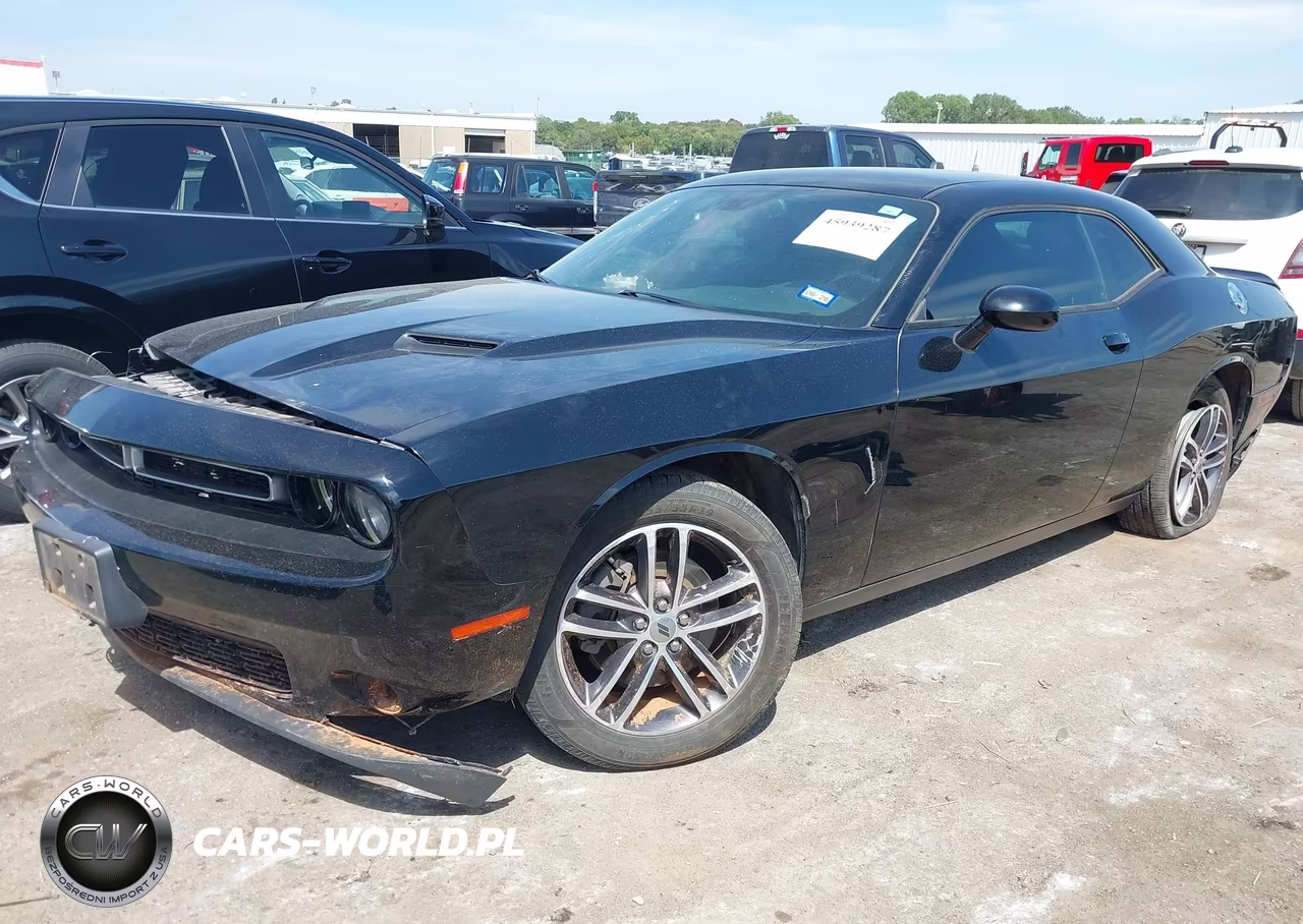 2019 Dodge Challenger Sxt Awd VIN:2C3CDZGG1KH594111 - 2