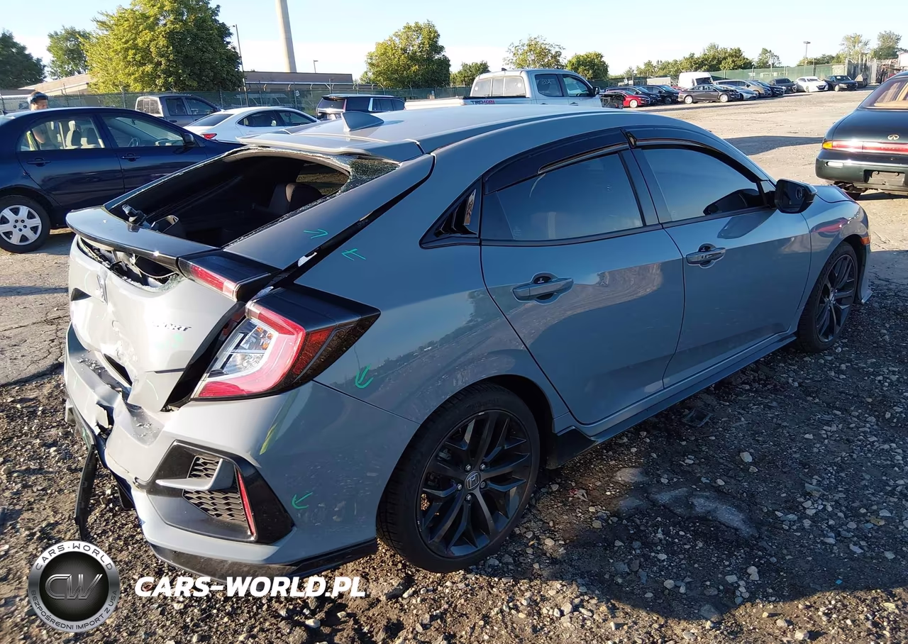 2021 Honda Civic Sport VIN:SHHFK7H46MU416421 - 4